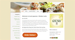 Desktop Screenshot of izumict.com